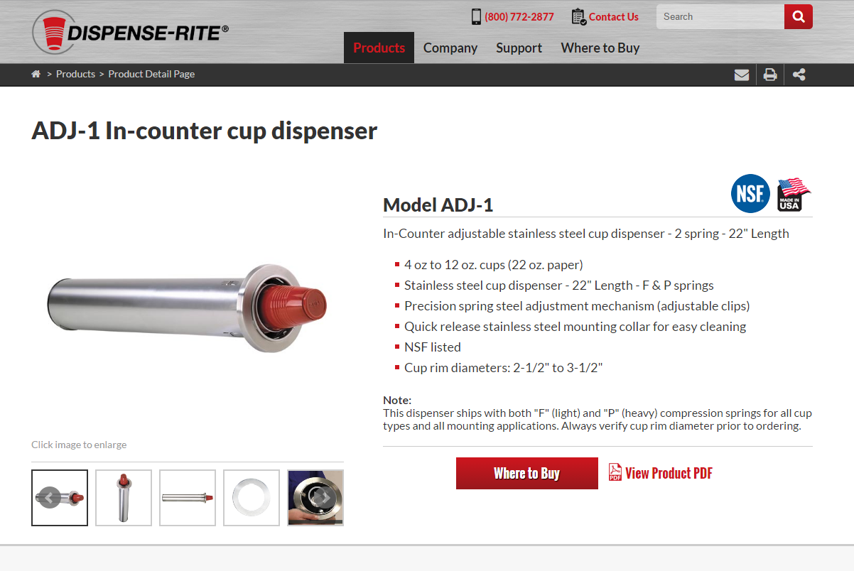 Dispense-Rite Product Keyword Example Dispense-Rite Product Keyword Example
