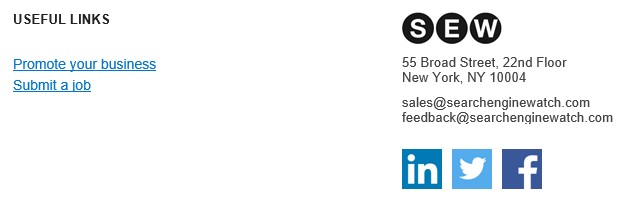 Email Footer Example Email Footer Example
