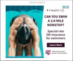 Health I.Q. Swimmer PPC Ad